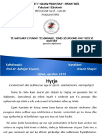 Prof - Dr. Bahtijar Kryeziu Arianit Shaqiri: Udhëheqësi Kandidati Gjilan, Qershor 2015