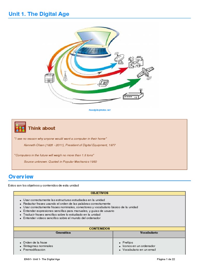 Unit 1 English For IT | PDF