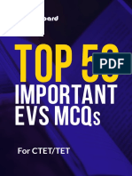 50 Important EVS MCQs PDF