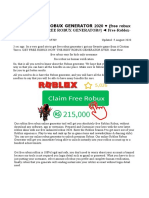 Super! FREE ROBUX GENERATOR 2020 (Free Robux Generator) (#FREE ROBUX GENERATOR#) Free-Roblox-Code-robux