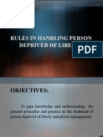 Rules for Treating Inmates with Dignity