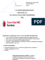 Prezentare SC Coca-Cola..