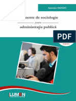 09 SANDU - Elemente de Sociologie Admin Publica - Extras Din Volum