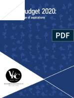 Budget Booklet 2020
