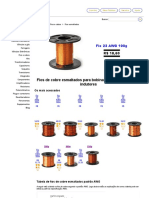 Altana Tubes - Fios de cobre esmaltados para bobinas, transformadores e indutores