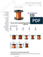 Altana Tubes - Fios de Cobre Esmaltados para Bobinas, Transformadores e Indutores