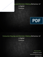 Consumer Buying and Decision Making of Camera