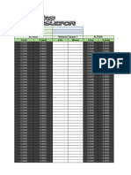 Tabla de Cubicación GasConsultor