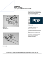 Workshop and Spare Parts Manual IQ, IQM and IQML MK 2 Range Actuators Module 11A Comprehensive Spares Kit, 11B Basic Tool Kit