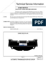 Technical Service Information: FORD 5R55W/S