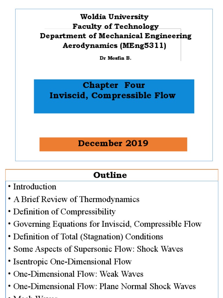 Compressible Flow and Shock Waves Overview | PDF | Fluid Dynamics ...
