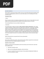 Salivary Secretion