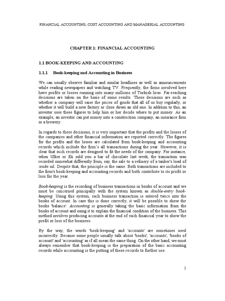 Financial Accounting Basics Guide | PDF | Debits And Credits | Bookkeeping