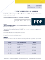 Formulas y Ejemplos Nueva Cuenta de Ahorros PDF