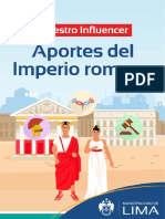 Curso de Historia Aportes Del Imperio Romano