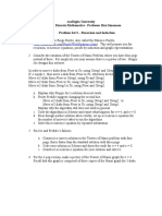 Arsdigita University Month 2: Discrete Mathematics - Professor Shai Simonson Problem Set 3 - Recursion and Induction