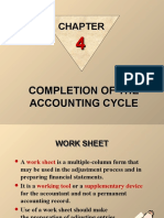 Completion of The Accounting Cycle