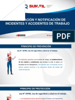 Investigacion y Notificacion de Incidentes y Accidentes de Trabajo PDF