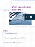 The Nature of Econometrics and Economic Data