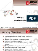 System Analysis Design Chapter 8