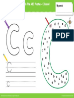 Abc Pirates C Island Worksheet Color Write Circle PDF