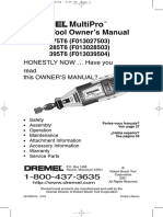 Manual Dremel Multipro