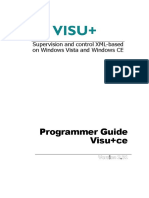 Programmer Guide Visu+ce: Supervision and Control XML-based On Windows Vista and Windows CE