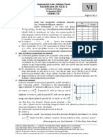 Olimpiada de Fizica Neamt 2016 PDF