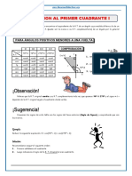 Ejercicios de Reducción Al Primer Cuadrante para Quinto de Secundaria PDF