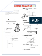 Introducción A La Geometría Analítica para Quinto de Secundaria PDF