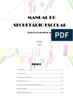 MANUAL DO SECRETÁRIO ESCOLAR - Jales PDF