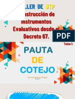 Pauta de Cotejo y Rúbrica PDF