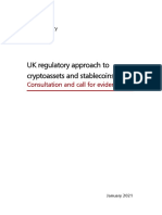HM Treasury - UK Regulatory Approach To Cryptoassets and Stablecoins (Jan. 2021)