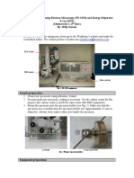 FE-SEM EDX Manual