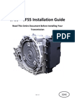 6F35 - 6F55 Installation Guide: Read This Entire Document Before Installing Your Transmission