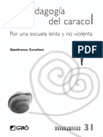 LIBRO COMPLETO La pedagogía del caracol. Por una escuela lenta y no violenta - Gianfranco Zavalloni.pdf