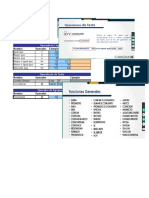 Operadores y funciones básicas Excel