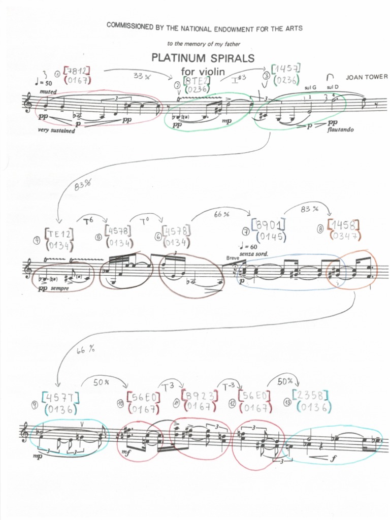 Introduction To Post Tonal Theory Final Assignment PDF Classical