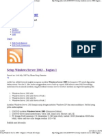 Setup Windows Server 2003 - Bagian 1 - Voucha Developer