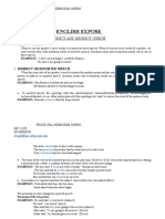 English Expose: Direct and Indirect Speech 1.