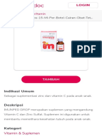 IMUNPED DROPS 15 ML - Kegunaan, Efek Samping, Dosis Dan Aturan Pakai - Halodoc PDF