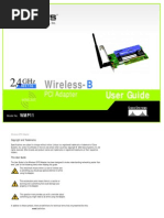 Wireless-: PCI Adapter