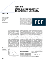 Drug Metabolism and PK in Drug Discovery