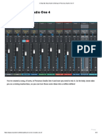 A Step-By-Step Guide To Mixing in Presonus Studio One 4 B