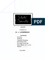 D. J. Lonergan - Slate Secrets PDF