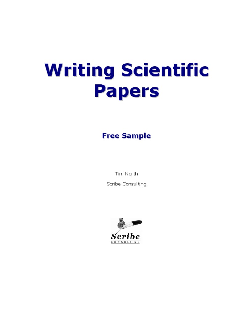 Writing Scientific Papers | PDF | Scientific Method | Abstract (Summary)