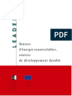 Sources D Nergie Renouvelables Sources de D Veloppement Durable PDF