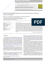 Environmental Impact Assessment Review: Javier Toro, Oscar Duarte, Ignacio Requena, Montserrat Zamorano