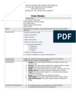 Ficha Tecnica Miofuncional