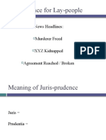 Jurisprudence Lecture 1 in Feb 2018